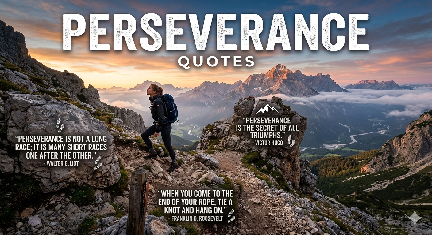 Perseverance Quotes to Keep You Going on the Hardest Days