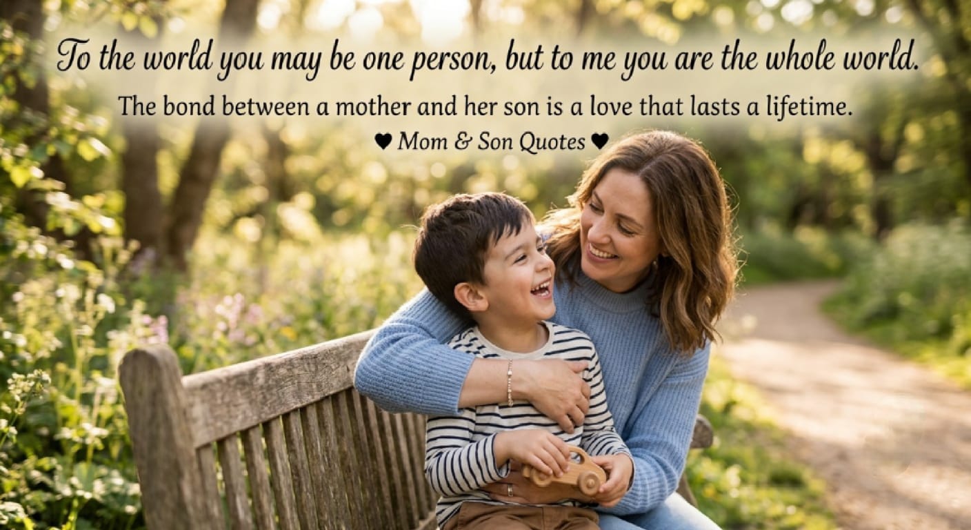 mom and son quotes